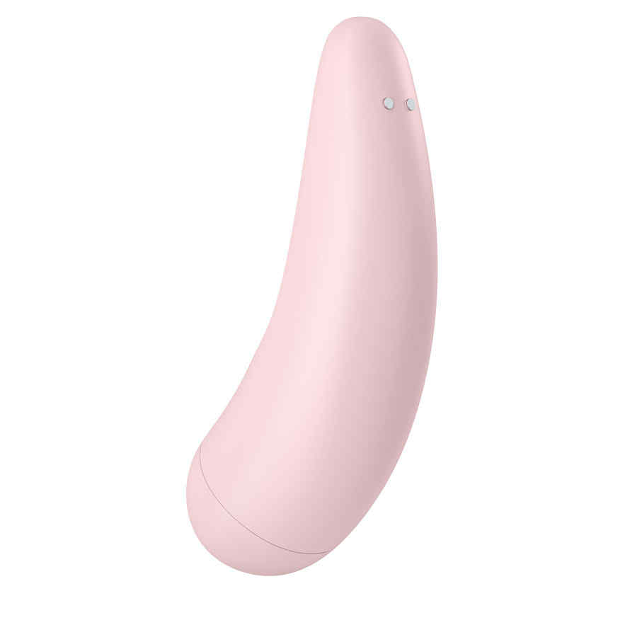 Náhled produktu Stimulátor klitorisu s mobilní aplikací Satisfyer Curvy 2+, růžová