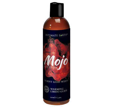 Náhled produktu Hřejivý gel na podporu libida Intimate Earth Mojo Libido, 120 ml