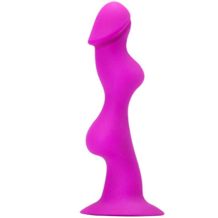 Náhled produktu Tvarovaný anální kolík s přísavkou Pretty Love Booty Passion Ergonomic, růžová