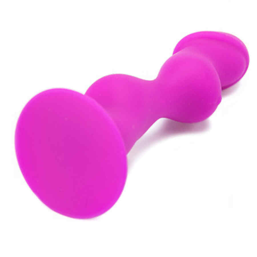 Náhled produktu Tvarovaný anální kolík s přísavkou Pretty Love Booty Passion Ergonomic, růžová