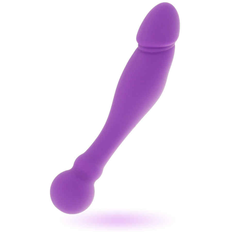 Náhled produktu Oboustranné silikonové dildo Intense Rick, fialová