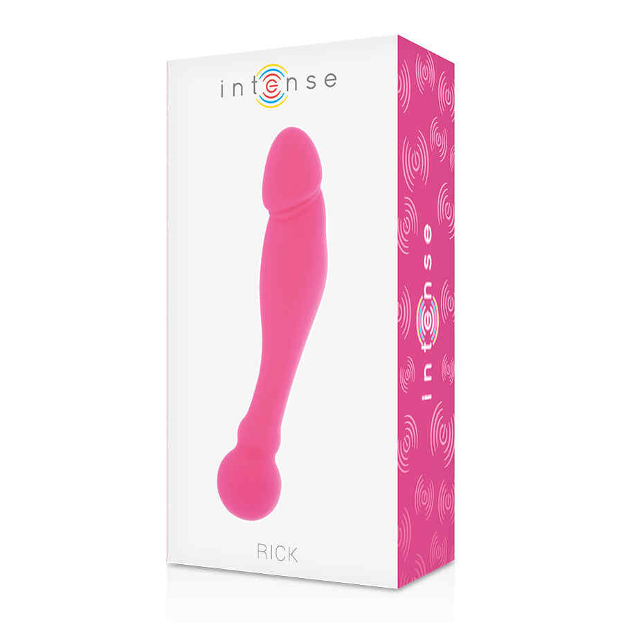 Náhled produktu Oboustranné silikonové dildo Intense Rick, růžová