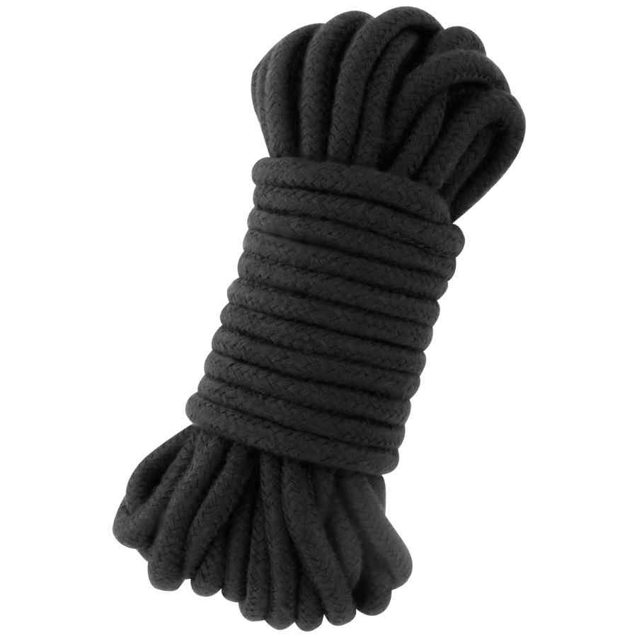 Hlavní náhled produktu Darkness - Kinbaku - černé bavlněné lano, 10 m