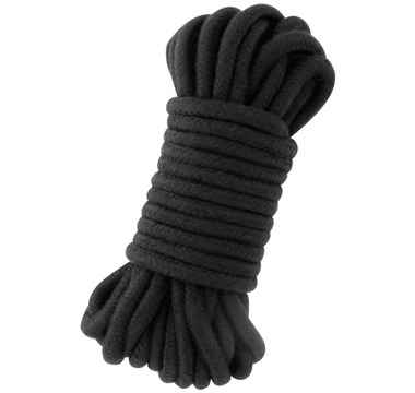Náhled produktu Darkness - Kinbaku - černé bavlněné lano, 10 m
