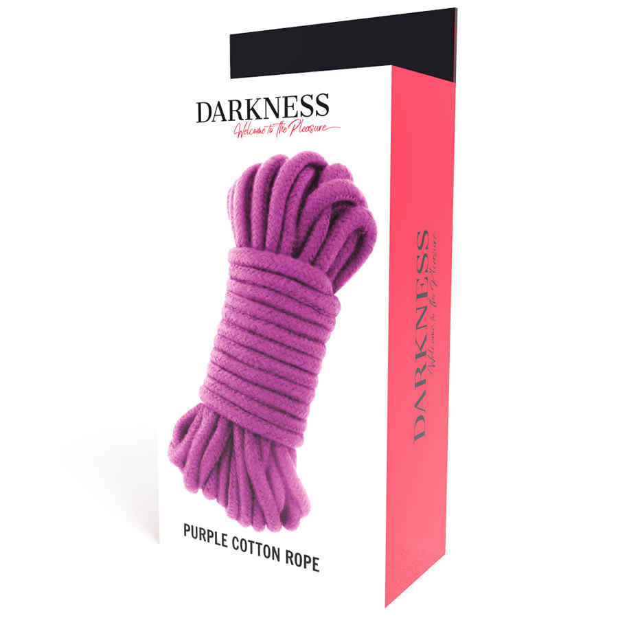 Náhled produktu Darkness - Kinbaku - fialové bavlněné lano, 10 m