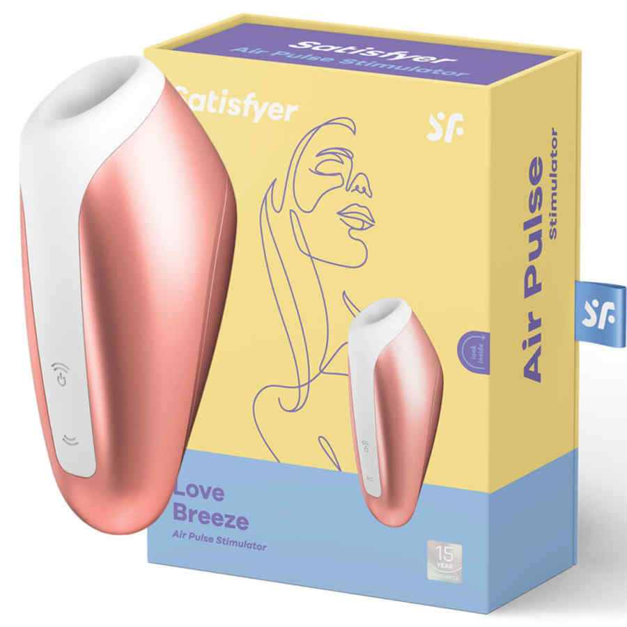 Náhled produktu Stimulátor klitorisu Satisfyer Love Breeze, oranžová