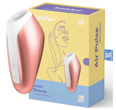 Náhled produktu Stimulátor klitorisu Satisfyer Love Breeze, oranžová