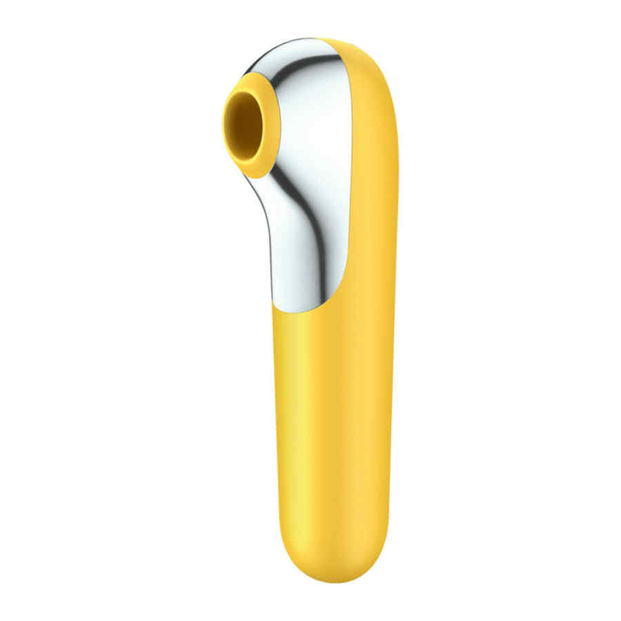 Náhled produktu Satisfyer Dual Love - stimulátor klitorisu a bodu G, žlutá
