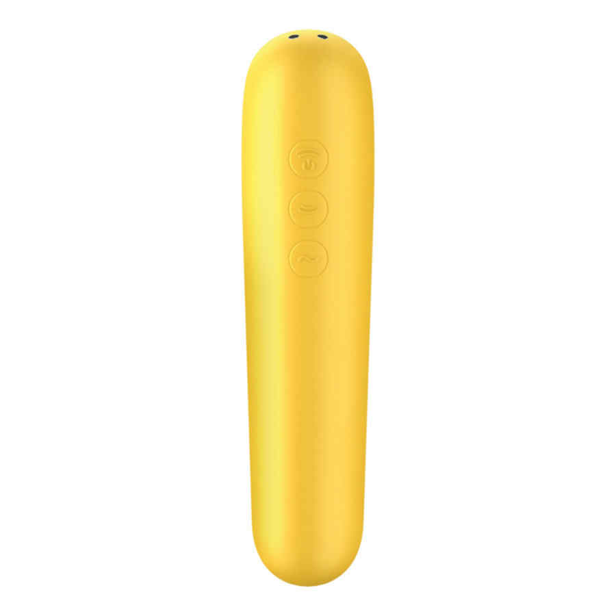 Náhled produktu Stimulátor klitorisu a bodu G Satisfyer Dual Love, žlutá