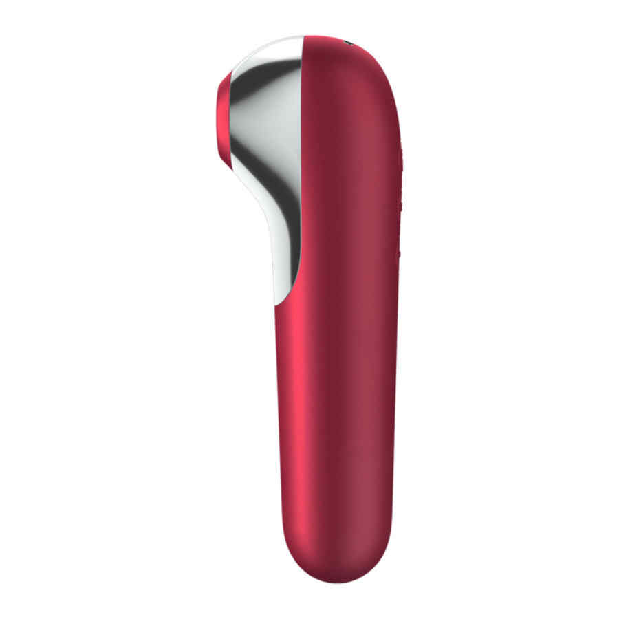 Náhled produktu Satisfyer Dual Love - stimulátor klitorisu a bodu G, červená