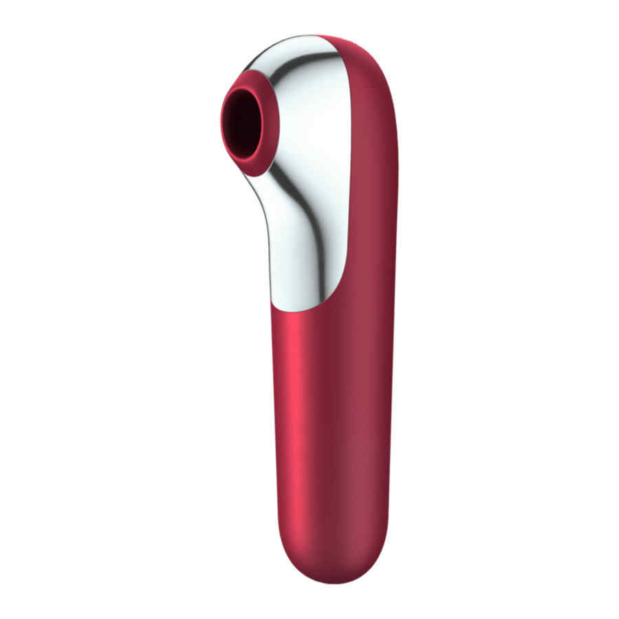 Náhled produktu Satisfyer Dual Love - stimulátor klitorisu a bodu G, červená