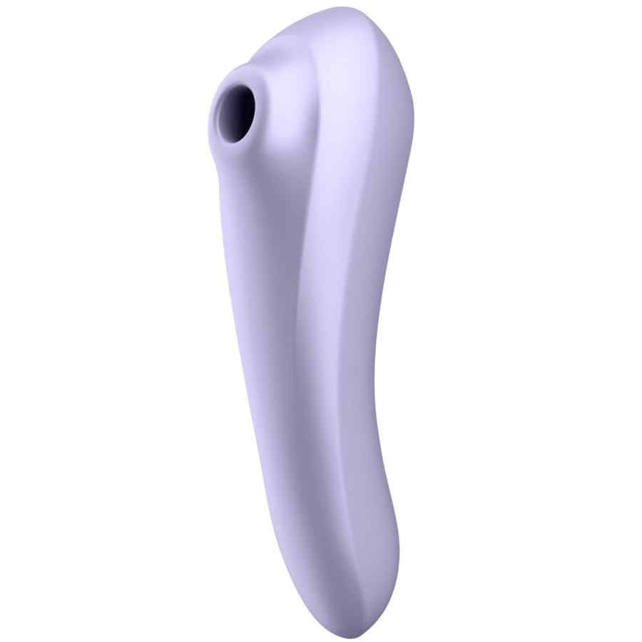 Náhled produktu 2v1 stimulátor klitorisu a vibrátor Satisfyer Dual Pleasure, fialová