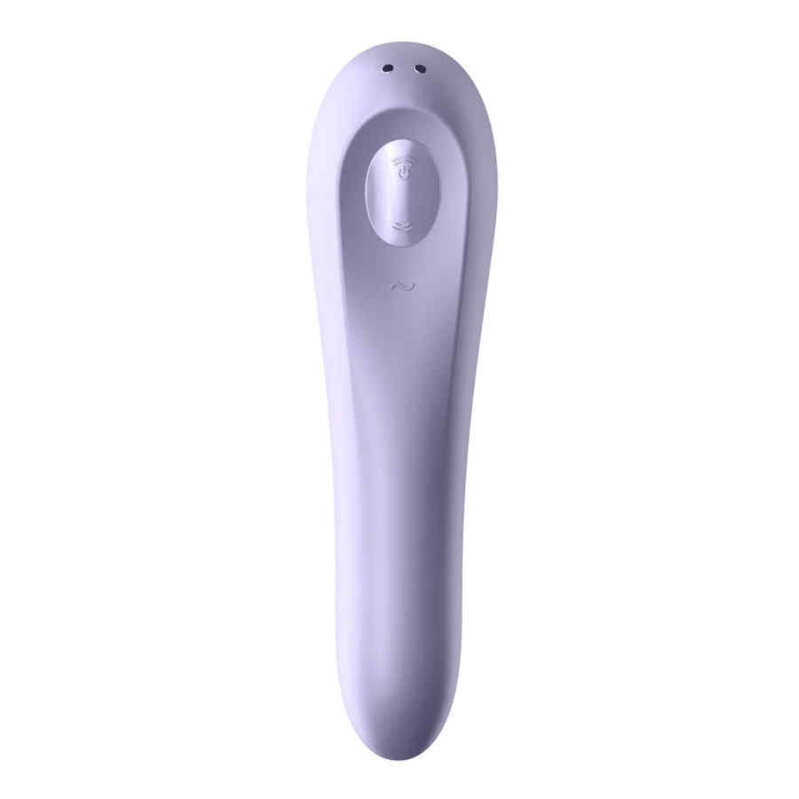 Náhled produktu 2v1 stimulátor klitorisu a vibrátor Satisfyer Dual Pleasure, fialová