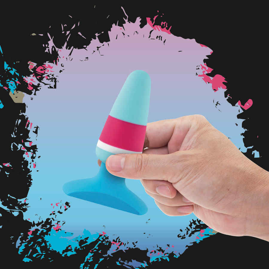 Náhled produktu FeelzToys - Plugz Colors Nr. 1 - anální kolík, modrá