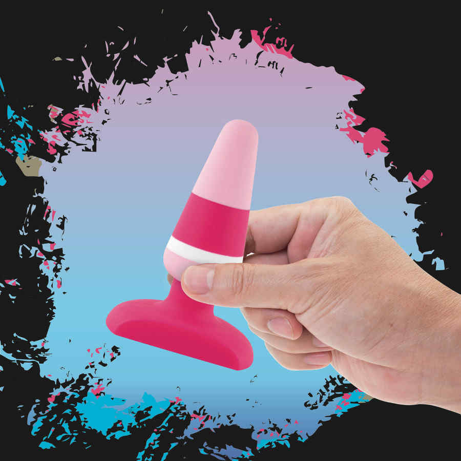 Náhled produktu Anální kolík FeelzToys Plugz Colors Nr. 2, růžová