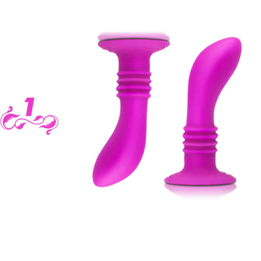 Náhled produktu Vibrátor s přísavkou Pretty Love Booty Passion Vibrator Plug, růžová