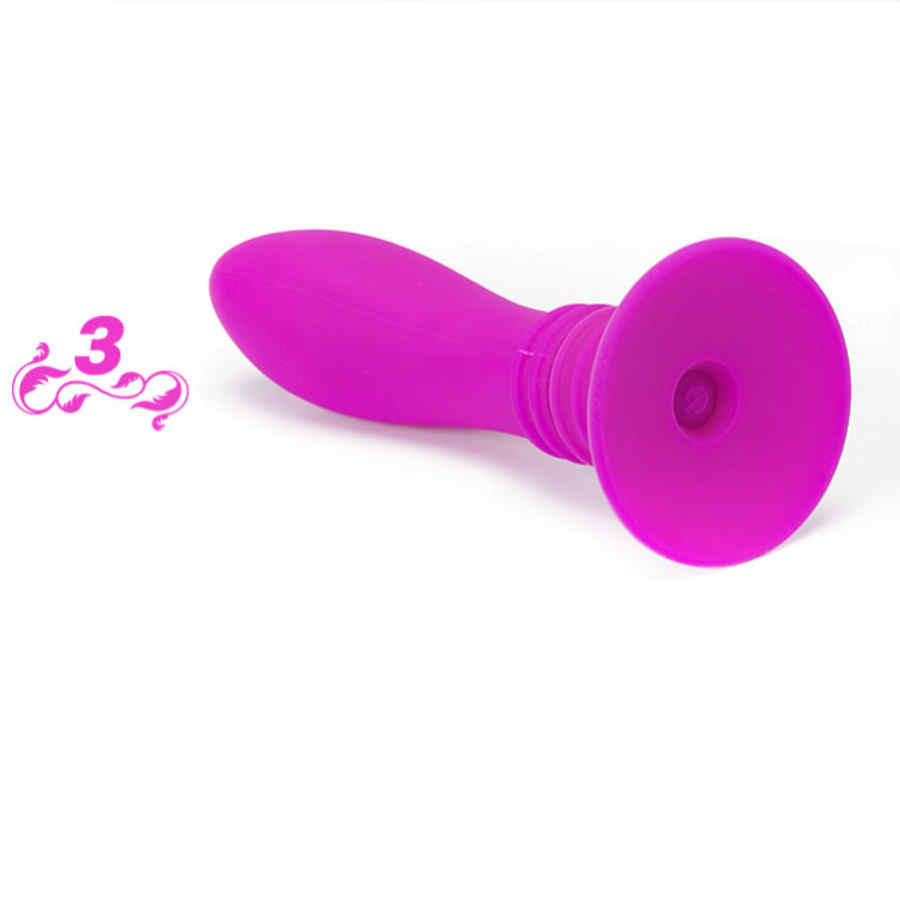 Náhled produktu Vibrátor s přísavkou Pretty Love Booty Passion Vibrator Plug, růžová