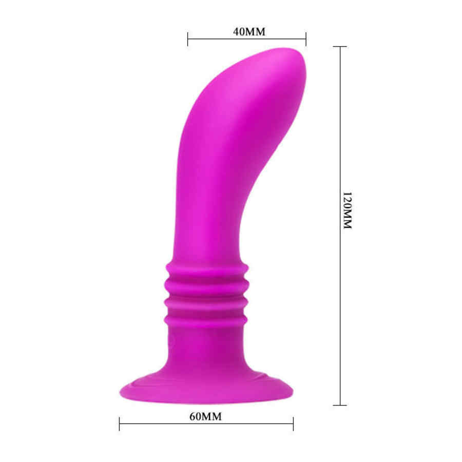 Náhled produktu Vibrátor s přísavkou Pretty Love Booty Passion Vibrator Plug, růžová