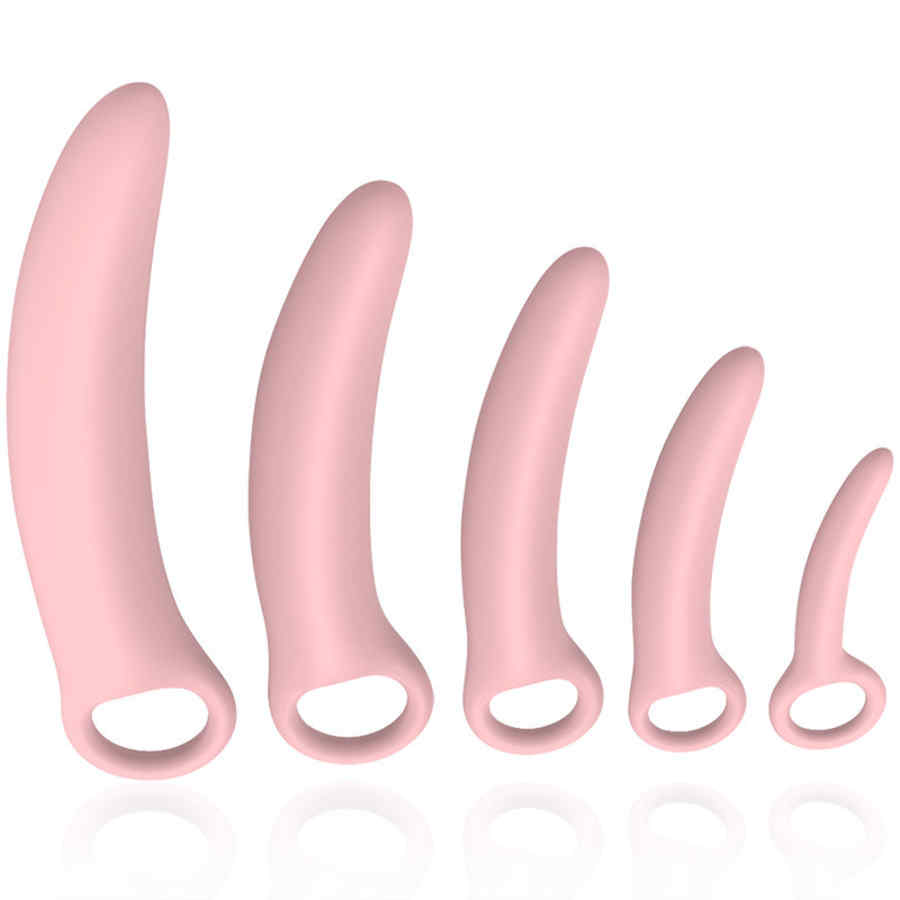 Náhled produktu Sada silikonových vaginálních dilatátorů Intimichic, 5 ks