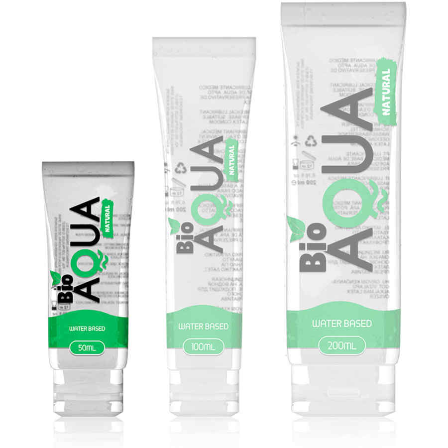 Náhled produktu Přírodní lubrikační gel na vodní bázi Aqua Bio, 50 ml