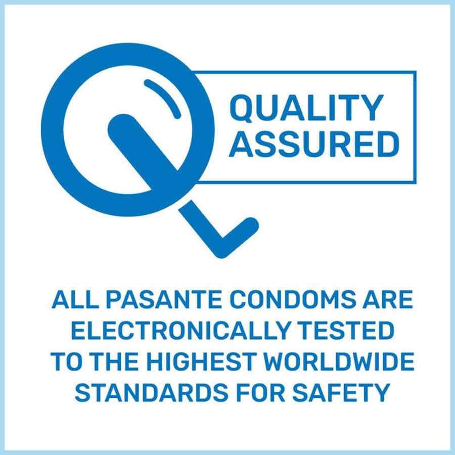 Náhled produktu Vroubkované kondomy Pasante Intensity, 3 ks