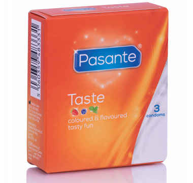 Náhled produktu Pasante - Taste - ochucené kondomy, 3ks