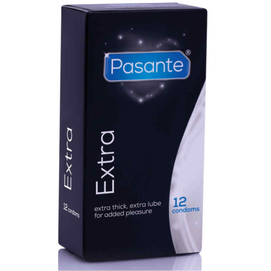 Náhled produktu Zesílené kondomy Pasante Extra, 12ks