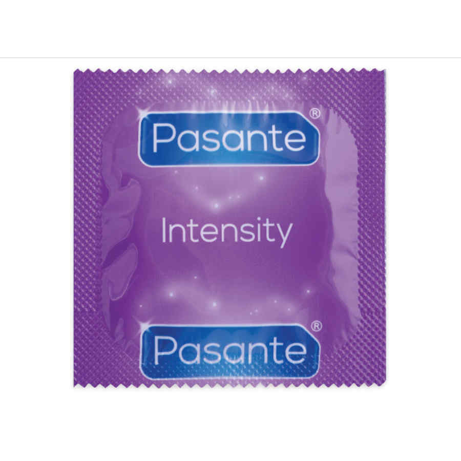 Náhled produktu Vroubkované kondomy Pasante Intensity, 12 ks