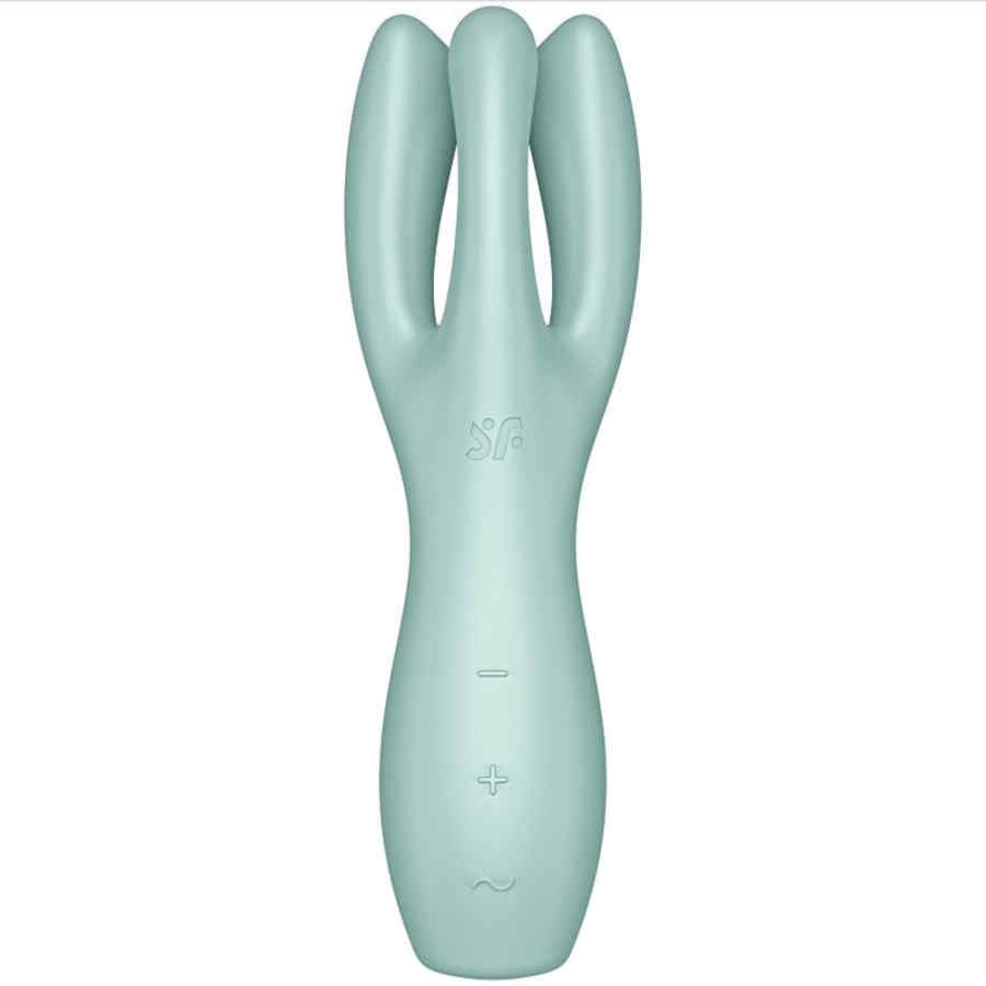 Náhled produktu Satisfyer Threesome 3 - vibrační stimulátor, mint