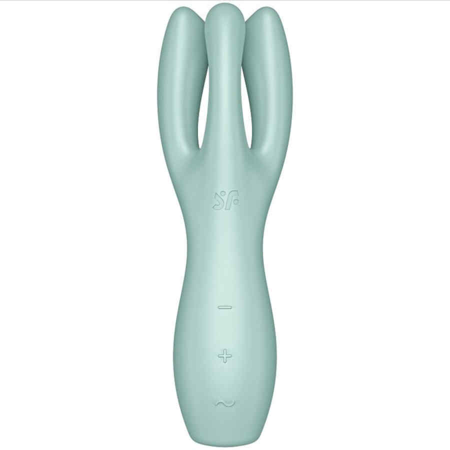 Náhled produktu Vibrační stimulátor Satisfyer Threesome 3, mint