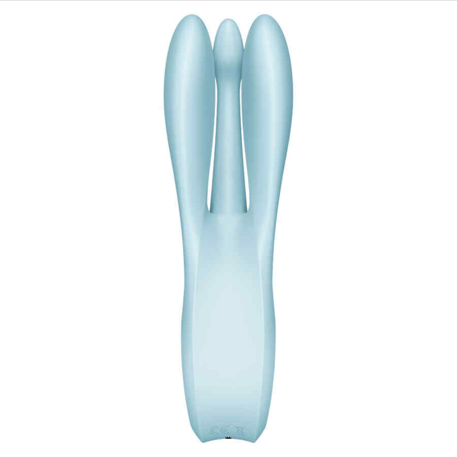 Náhled produktu Satisfyer Threesome 1 - vibrační stimulátor, modrá