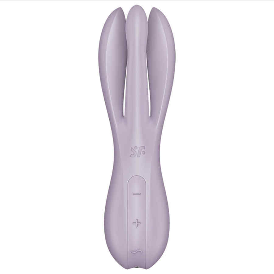 Náhled produktu Vibrační stimulátor Satisfyer Threesome 2, fialová
