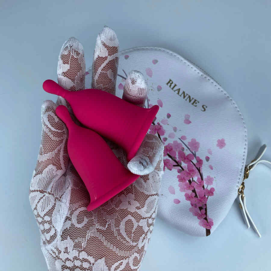 Náhled produktu Menstruační kalíšek sada Rianne S Femcare, 2 ks, růžová