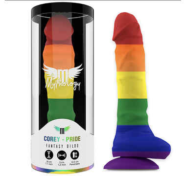 Náhled produktu Realistické dildo s přísavkou Mythology Corey Pride, vel. M