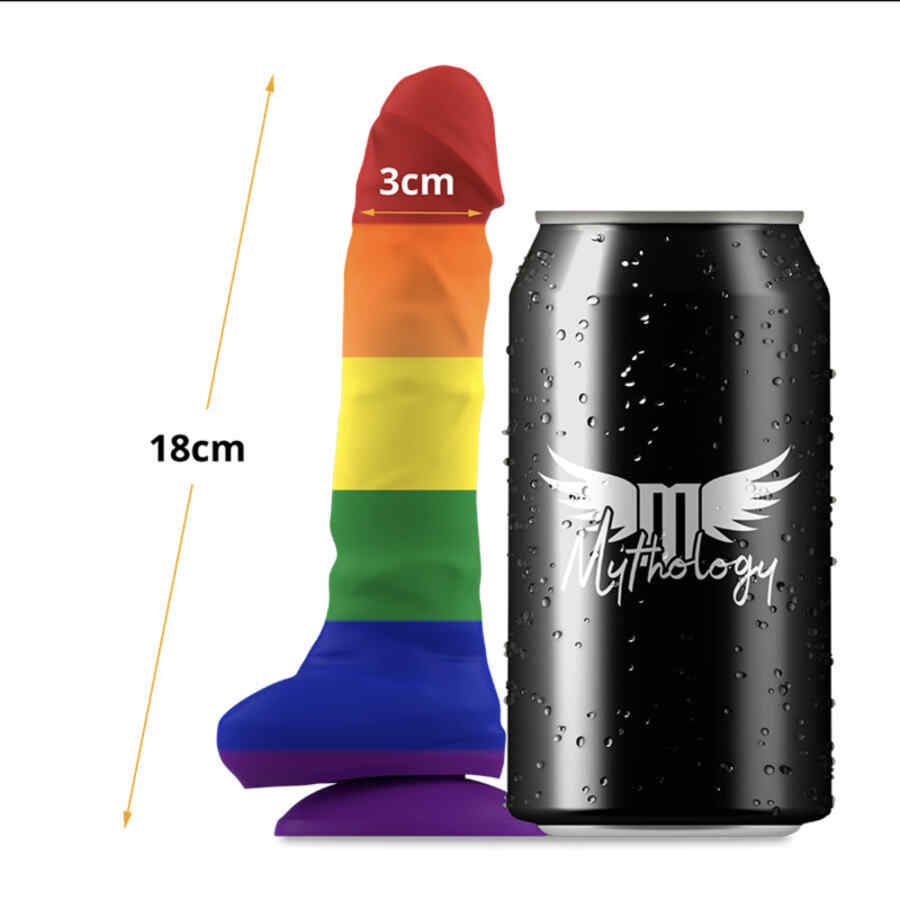 Náhled produktu Realistické dildo s přísavkou Mythology Corey Pride, vel. M