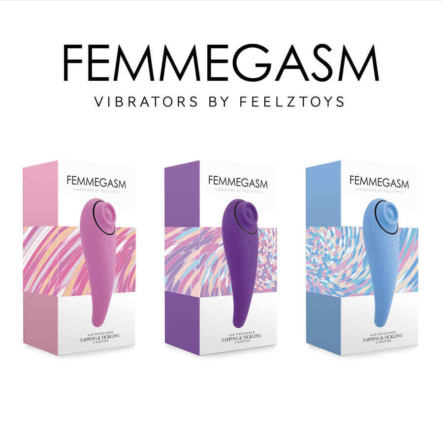 Náhled produktu Vibrátor FeelzToys FemmeGasm, modrá