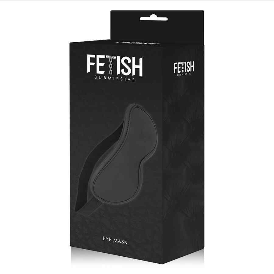 Náhled produktu Kožená maska na oči Fetish Submissive, černá