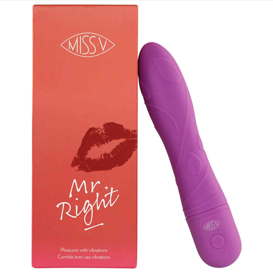 Náhled produktu Vibrátor Miss V Mr. Right, fialová