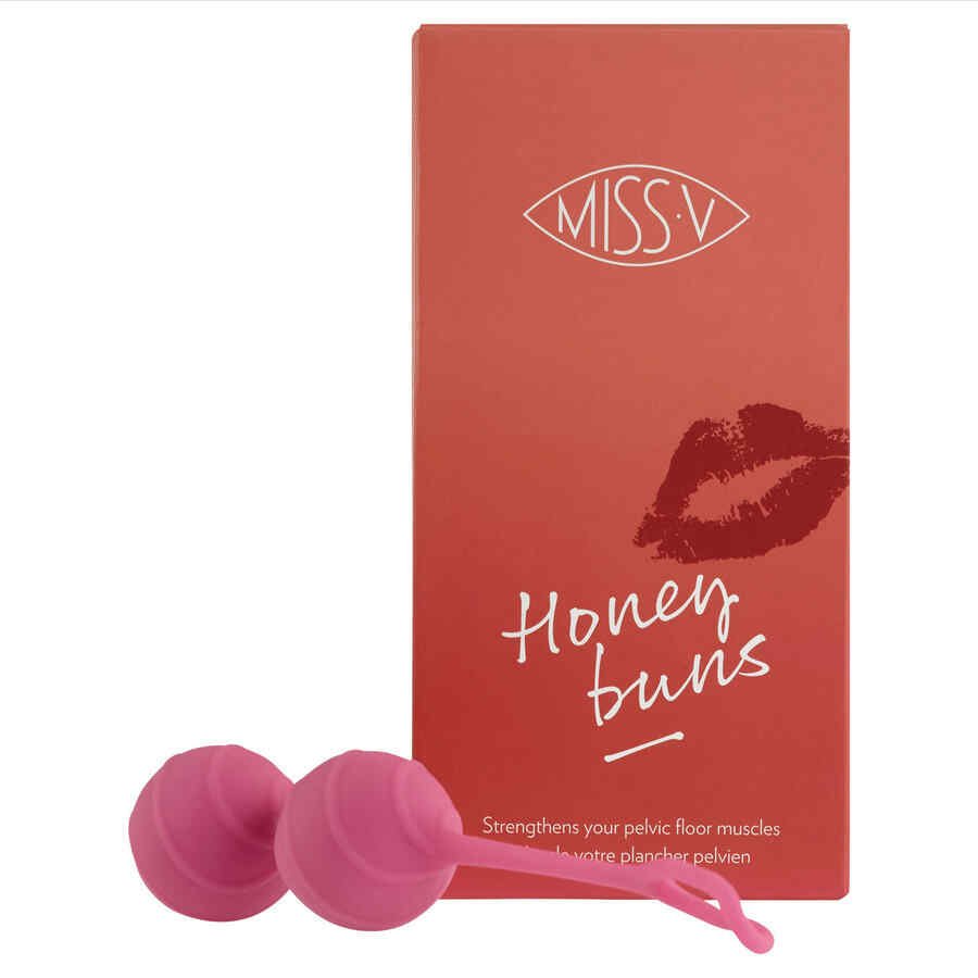 Náhled produktu Venušiny kuličky Miss V Honeybuns, růžová