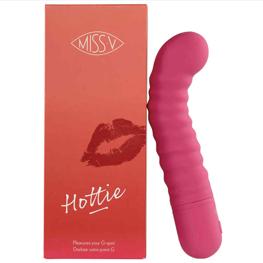 Náhled produktu G-spot vibrátor Miss V Hottie G-Spot, růžová