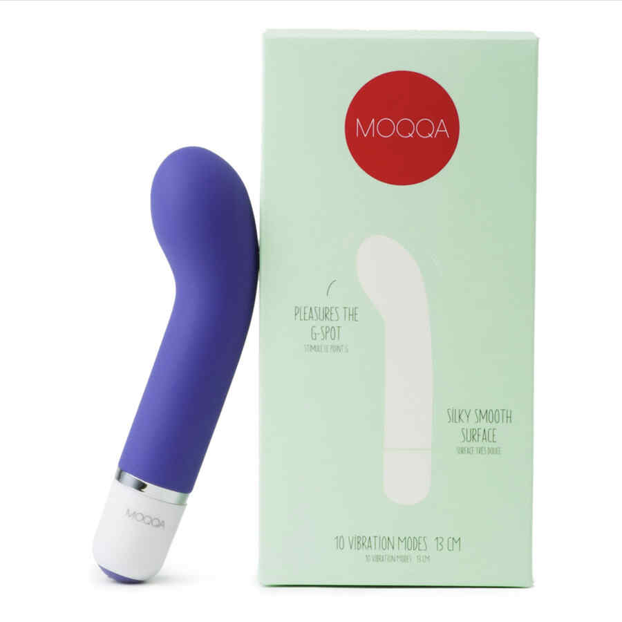 Náhled produktu G-spot vibrátor MOQQA Dive Mini G-Spot, fialová