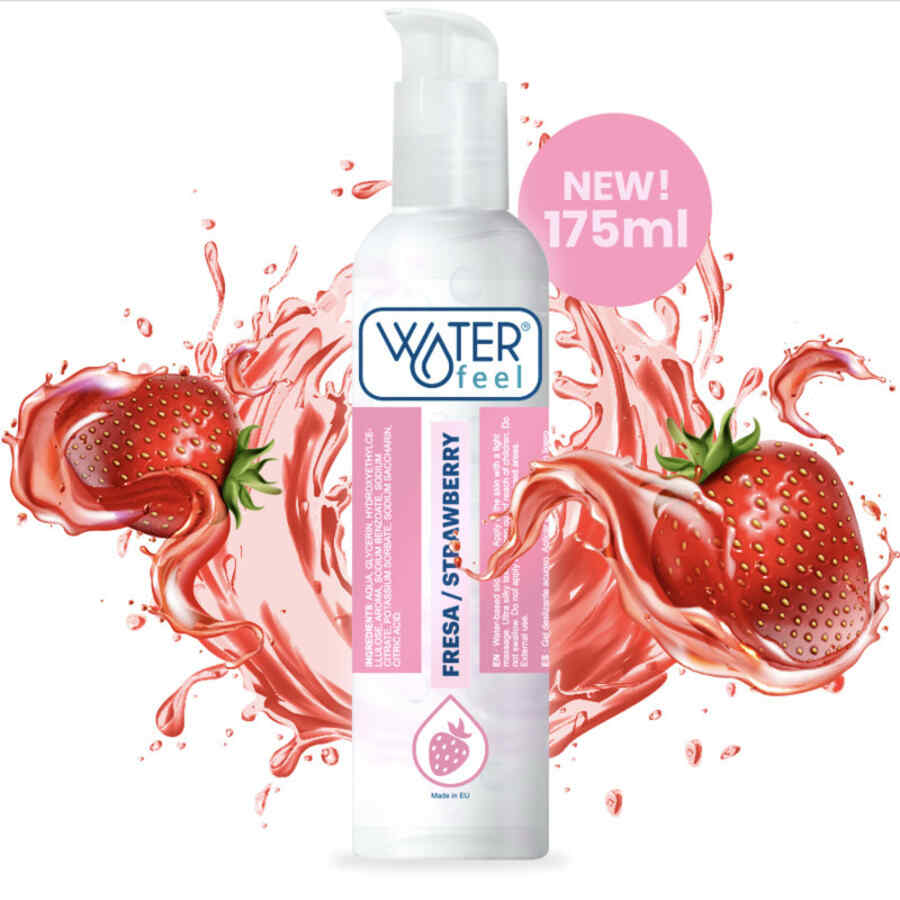 Náhled produktu Vodní lubrikační gel WaterFeel, 175 ml, jahoda