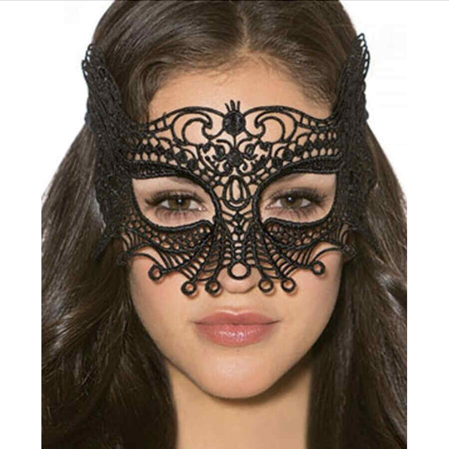Náhled produktu Krajková maska na oči Queen Lingerie Queen, one size