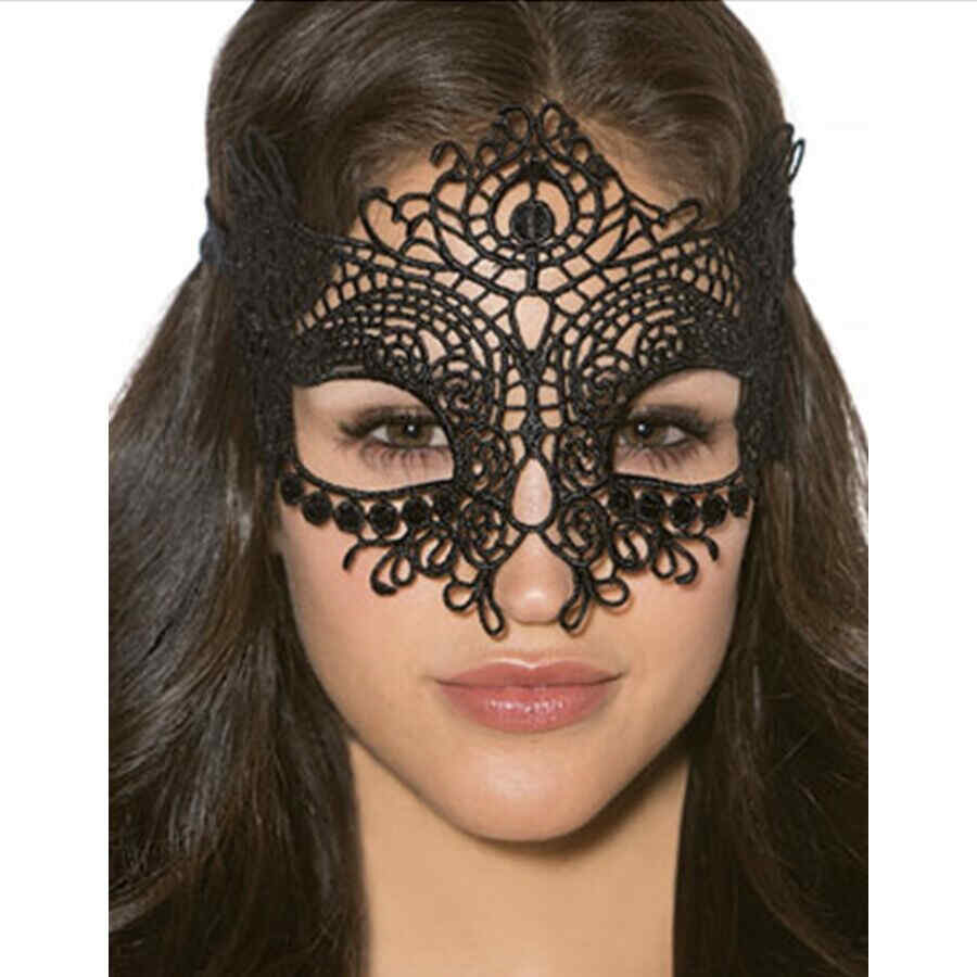 Náhled produktu Krajková maska na oči Queen Lingerie Lace, One size