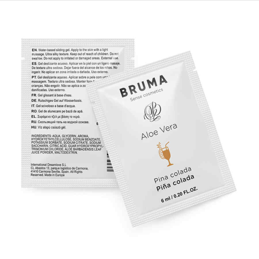 Náhled produktu BRUMA - ALOE VERA SLIDING GEL PINA COLADA FLAVOR 6 ML