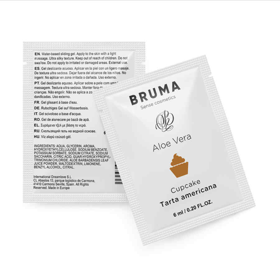 Náhled produktu BRUMA - ALOE VERA SLIDING GEL CUPCAKE FLAVOR 6 ML