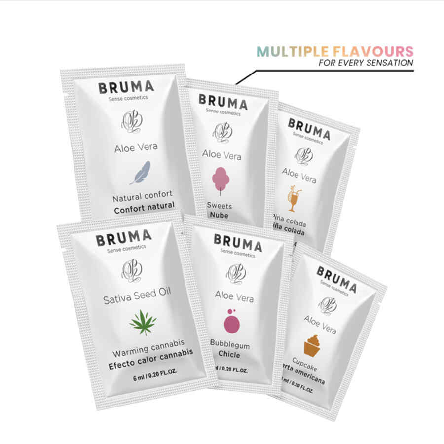 Náhled produktu BRUMA - ALOE VERA SLIDING GEL CUPCAKE FLAVOR 6 ML