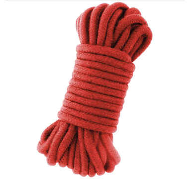 Náhled produktu Bavlněné lano na Bondage Darkness Kinbaku, červená, 20 m