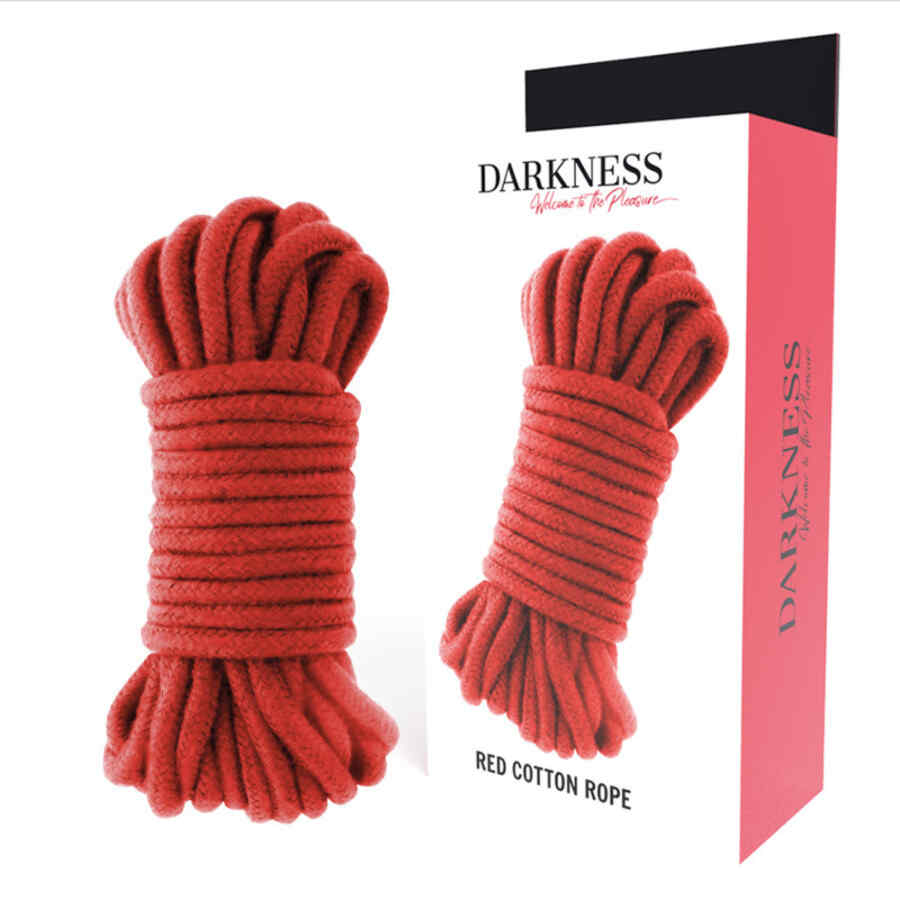 Náhled produktu Bavlněné lano na Bondage Darkness Kinbaku, červená, 20 m