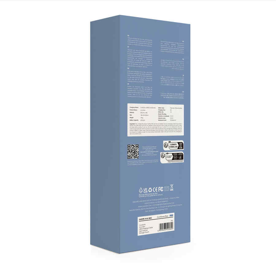 Náhled produktu Svakom - Ava Neo Interactive Thrusting Vibrator Blue